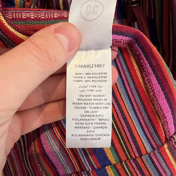 OPENING CEREMONY - Baja Field Jacket in Rainbow Stripe with A Custom Patch - Picture 14 of 15